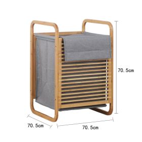Multifunctional Storage Basket In Bedroom And Toilet (Option: Direct laundry basket)