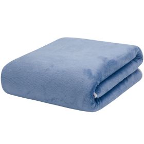 Large Cotton Absorbent Quick Drying Lint Resistant Towel (Option: Blue Grey-90x190cm)