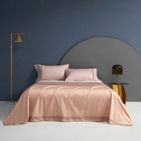 Cotton Single Bed Sheet Pillowcase Three Piece Set (Option: Color11-245x270)