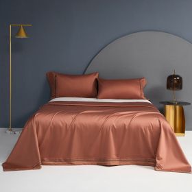 Cotton Single Bed Sheet Pillowcase Three Piece Set (Option: Color9-245x270)