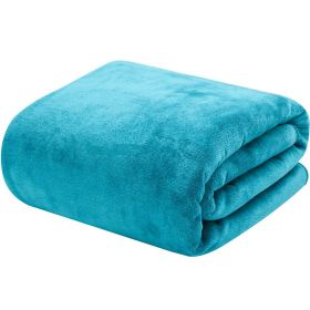 Large Cotton Absorbent Quick Drying Lint Resistant Towel (Option: Peacock Blue thickened-120x200cm)
