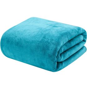 Large Cotton Absorbent Quick Drying Lint Resistant Towel (Option: Peacock Blue thickened-70x140cm)