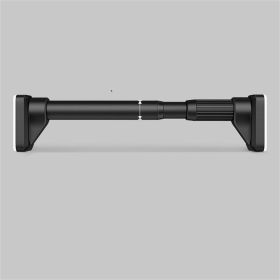 Simple Household Free Punching Telescopic Rod (Option: Black-1.5to2.1m)