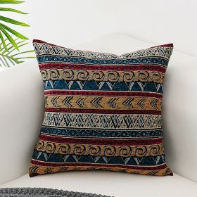 Ethnic Style Cushion Cover Bohemian Style (Option: Silver-45 X45cm Pillowcase)