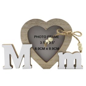 Wooden Wedding English Letters Love Photo Frame Crafts Ornaments (Option: JM01929-Photo Frame)