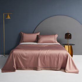 Cotton Single Bed Sheet Pillowcase Three Piece Set (Option: Color8-245x270)