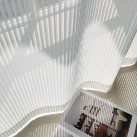 Vertical Blinds Vertical Dream White Curtain (Option: White-310cmx270cm Korean discount)