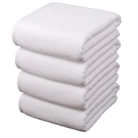 Pure Cotton Face Wash Hotel Absorbent Beauty Salon Special Face Towel (Option: White-70g 35x35cm)